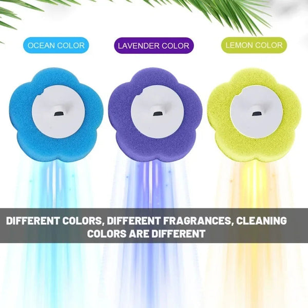 6-60PCS Disposable Toilet Brush Heads Bathroom Replacement Sponges Head Toilet Cleaning Brush Refills No Dead Angle Brush Heads DealNede™