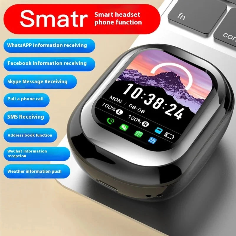AI Translation Headset 2025 Wireless Bluetooth Smart Touch Earbuds DealNede™