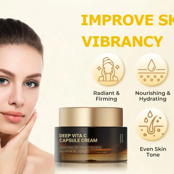 Deep Vitamin C Golden Capsule Hydrating Face Moisturizer DealNede™