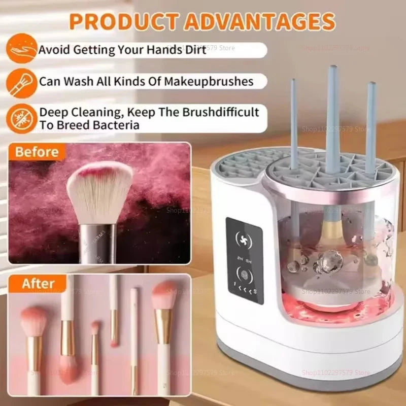 Automatic Makeup Brush Cleaner Electric Drying Machine DealNede™