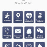 Y68 Smart Watch Heart Rate Oxygen Blood Pressure Monitor DealNede™