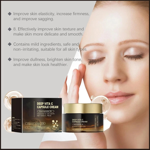 Deep Vitamin C Golden Capsule Hydrating Face Moisturizer DealNede™