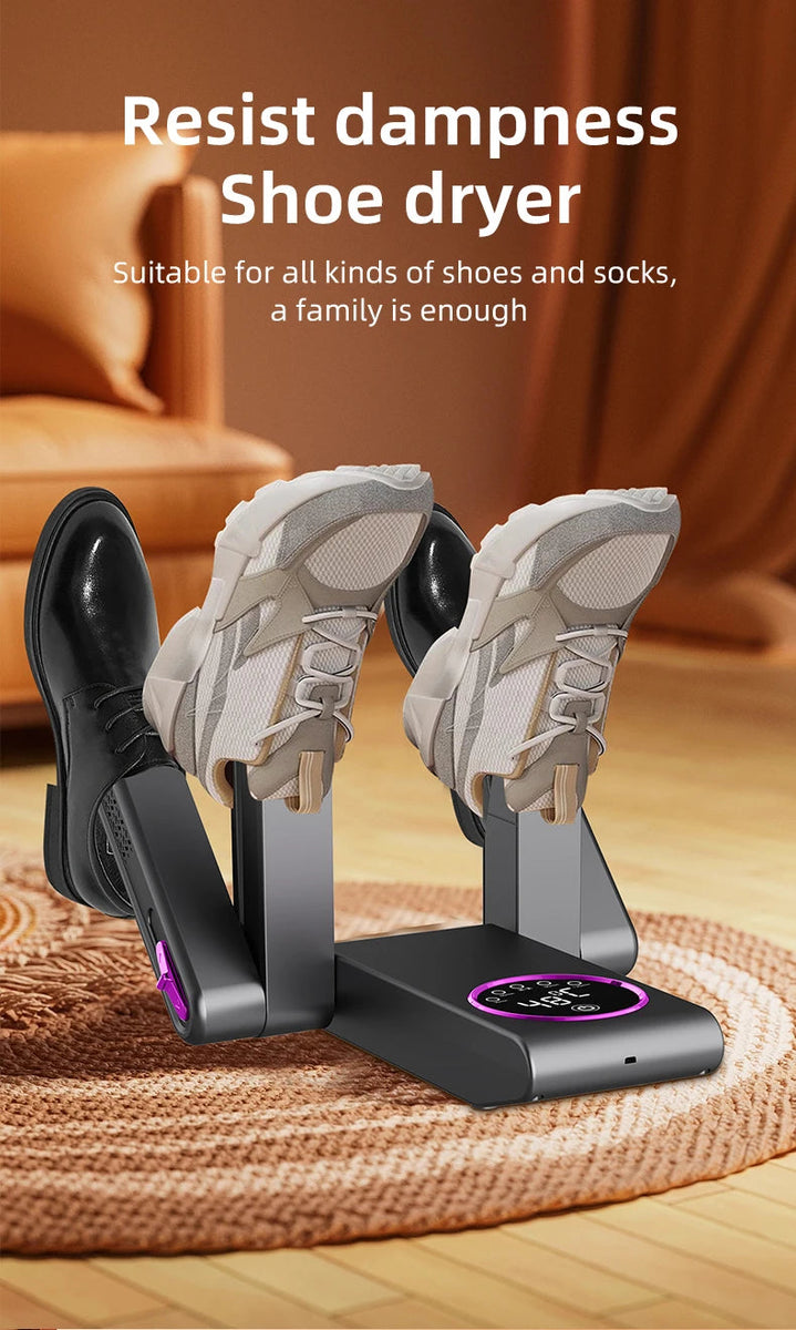 2025 Intelligent Electric Shoe Dryer Timer Adjustable Dryer Quick Drying Deodorizing Sterilizing Shoe Dryer Shoe Warmer Heater DealNede™
