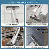 Handheld Mop Multifunctional Small Desktop Mop Handheld Hands-free Washing Sponge Kitchen Hands Free Sponge Absorbs Water Mop DealNede™