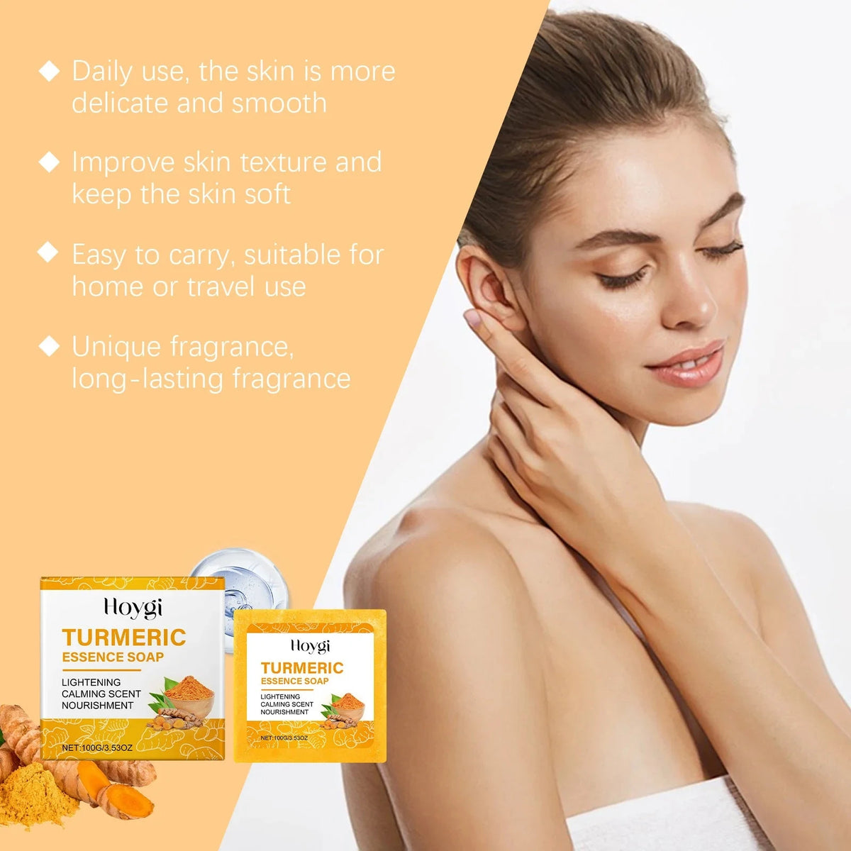 Turmeric Skincare Set Brightening Anti Acne Face and Body Care DealNede™