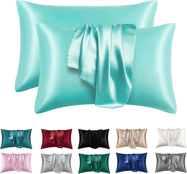 Satin Silk Pillowcase for Hair and Skin- 2pcs DealNede