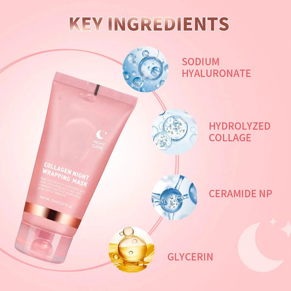 Collagen Peel-Off Face Mask Hydrating Firming Brightening Skin Care DealNede