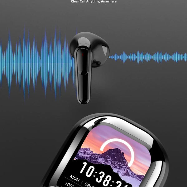AI Translation Headset 2025 Wireless Bluetooth Smart Touch Earbuds DealNede™