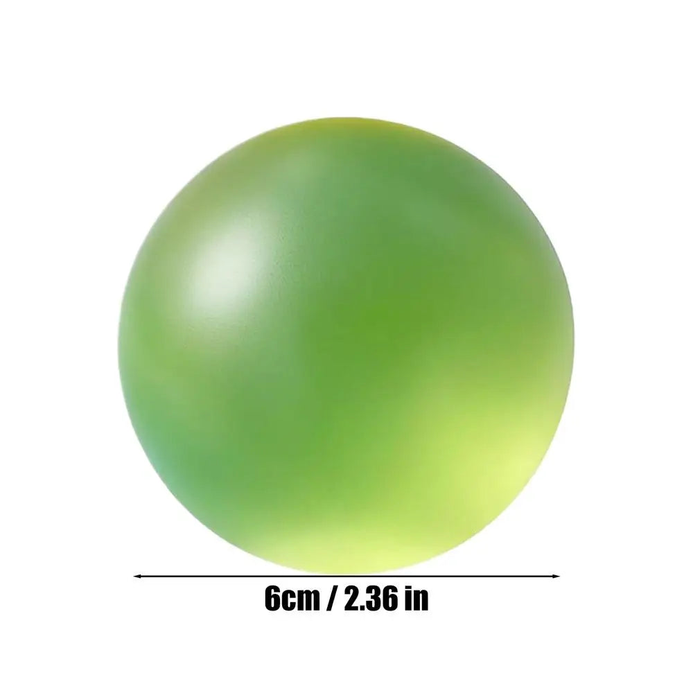 Handmade Coconut Oil Squish Ball Slow Rising Fidget Stress Ball Clear Jelly Sensory Ball Soft Stress Relief Toy For Adults
