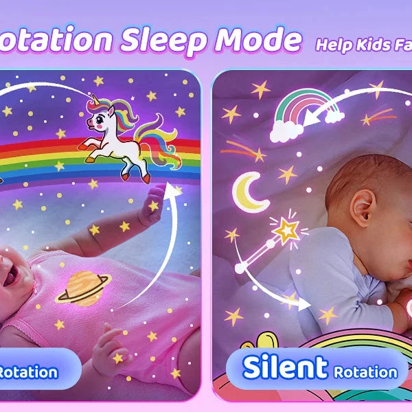 Galaxy Projector Night Light 360° Rotating Star Lamp for Kids Bedroom DealNede™