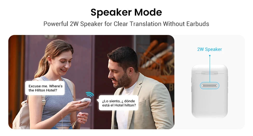 Wooask A8 Translator Earbuds – ChatGPT AI Touchscreen Earphones DealNede™
