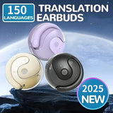 AI Translator Headphones Bluetooth 5.3 144-Language Earbuds DealNede™