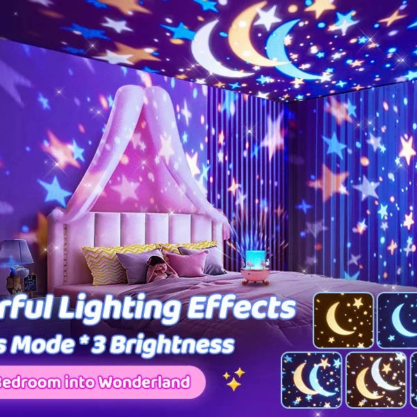 Galaxy Projector Night Light 360° Rotating Star Lamp for Kids Bedroom DealNede™