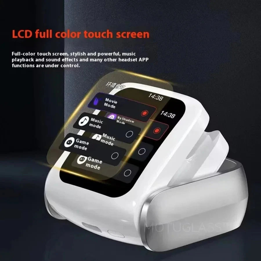 Wireless Headphones with Touch Screen Noise Cancelling Sports Headset DealNede™