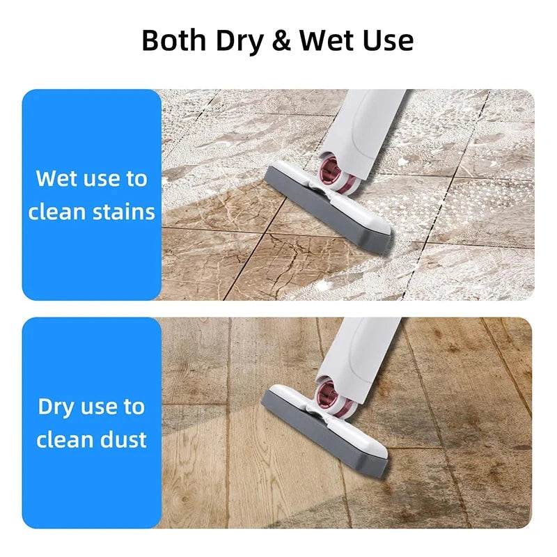 Portable Mini Cleaning Mop – Self-Squeeze Wet & Dry Sponge Mop DealNede™