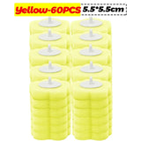 6-60PCS Disposable Toilet Brush Heads Bathroom Replacement Sponges Head Toilet Cleaning Brush Refills No Dead Angle Brush Heads DealNede™