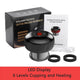  6 speed Led Black