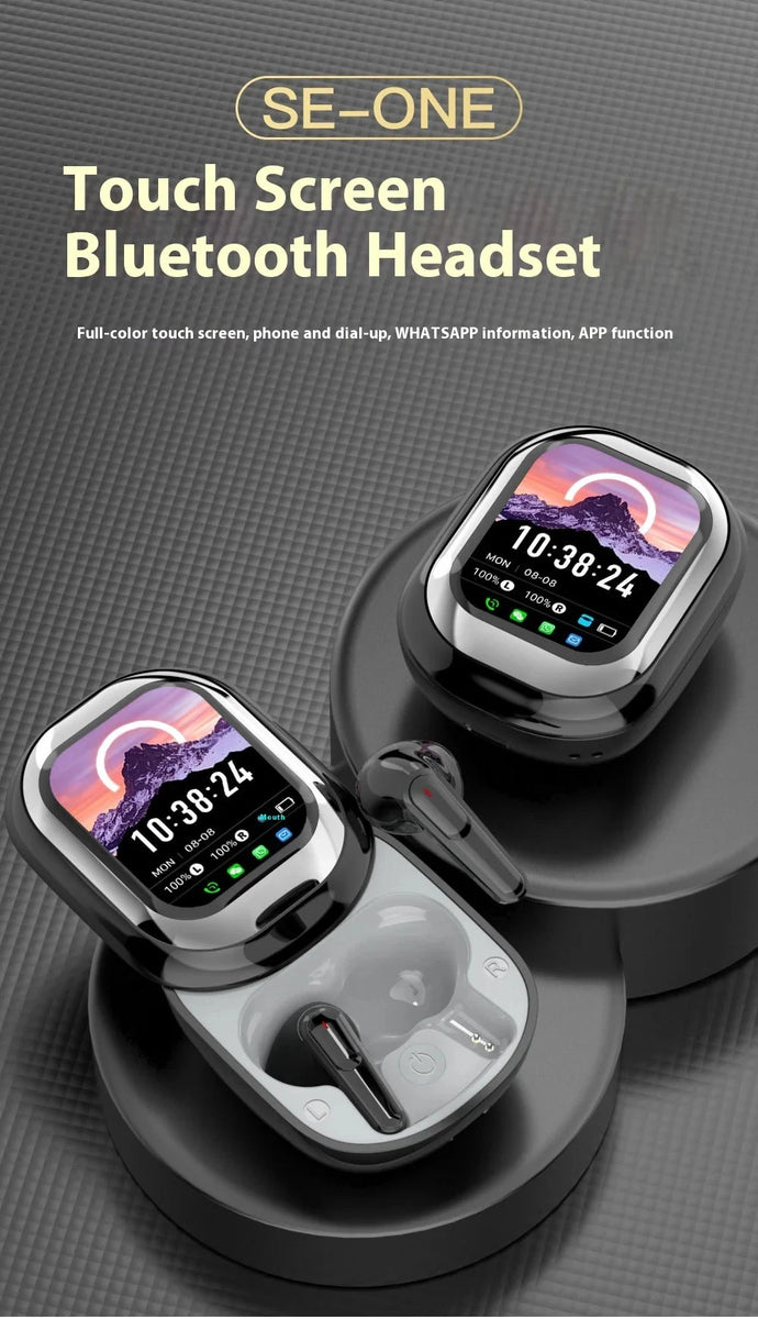 AI Translation Headset 2025 Wireless Bluetooth Smart Touch Earbuds DealNede™