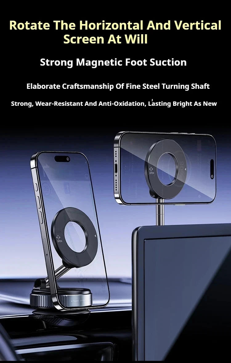 Xiaomi Magsafe Car Phone Holder 360 Rotatable Foldable Mount Stand DealNede™