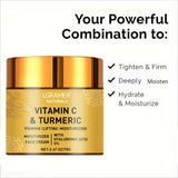 Turmeric Vitamin C Face Cream Brightening Moisturizing Skincare DealNede™