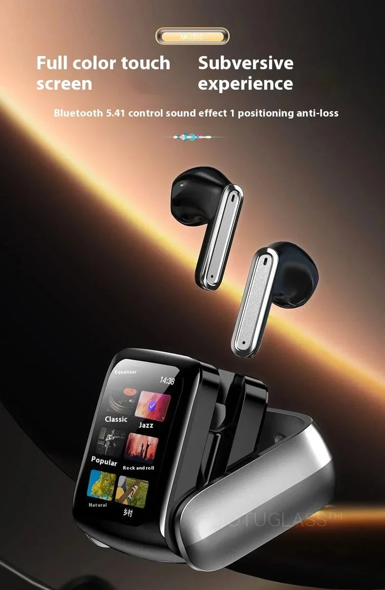 Wireless Headphones with Touch Screen Noise Cancelling Sports Headset DealNede™