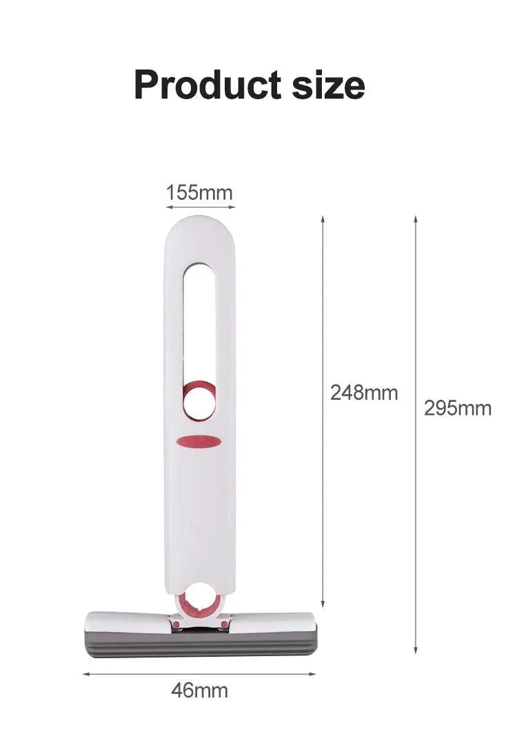 Portable Mini Cleaning Mop – Self-Squeeze Wet & Dry Sponge Mop DealNede™