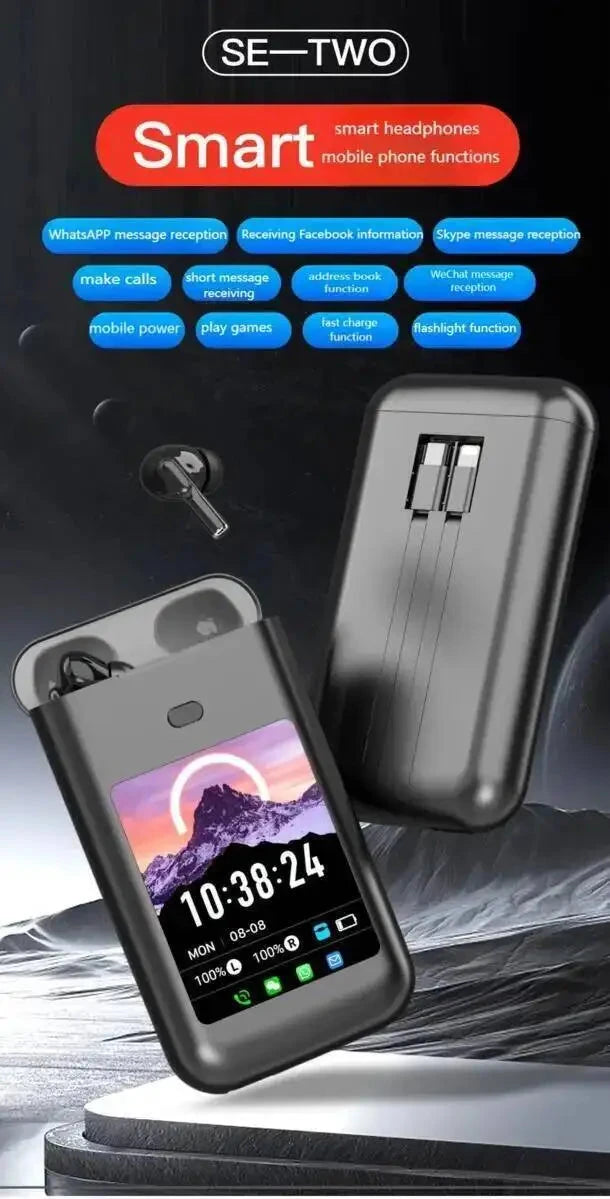 AI Translation Headphones Travel Essentials Bluetooth In-Ear Headset DealNede™
