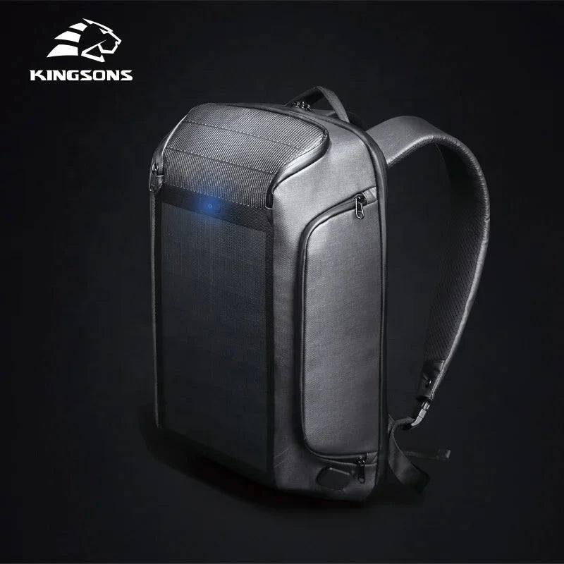 Solar Panel Backpack – Smart USB Anti-Theft Laptop Bag DealNede™
