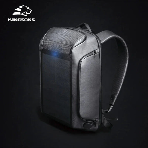 Solar Panel Backpack – Smart USB Anti-Theft Laptop Bag DealNede™