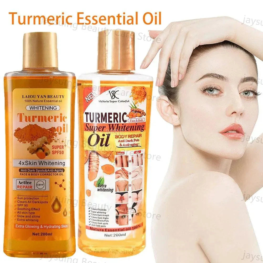 200ml Turmeric Essential Oil for Face & Body Moisturizing Hydration DealNede™