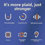 Bluetooth 5.4 Wireless Headset Noise Reduction Sports Earphones DealNede™