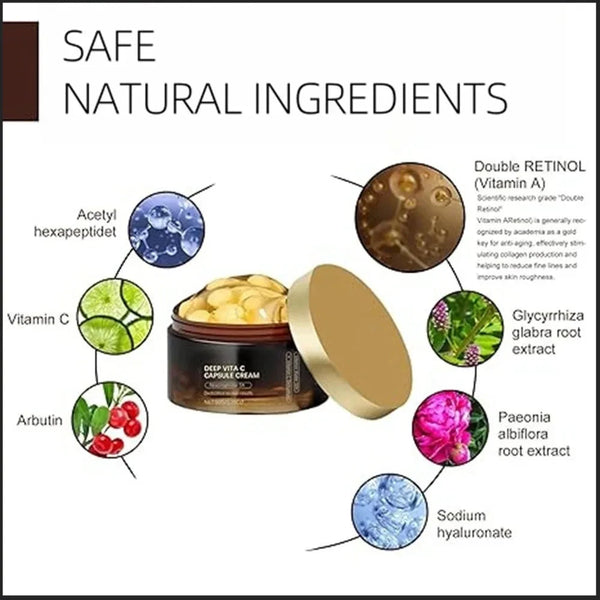Deep Vitamin C Golden Capsule Hydrating Face Moisturizer DealNede™