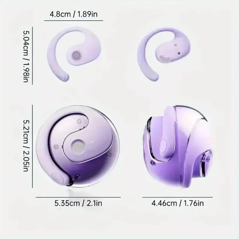 AI Translator Headphones Bluetooth 5.3 144-Language Earbuds DealNede™