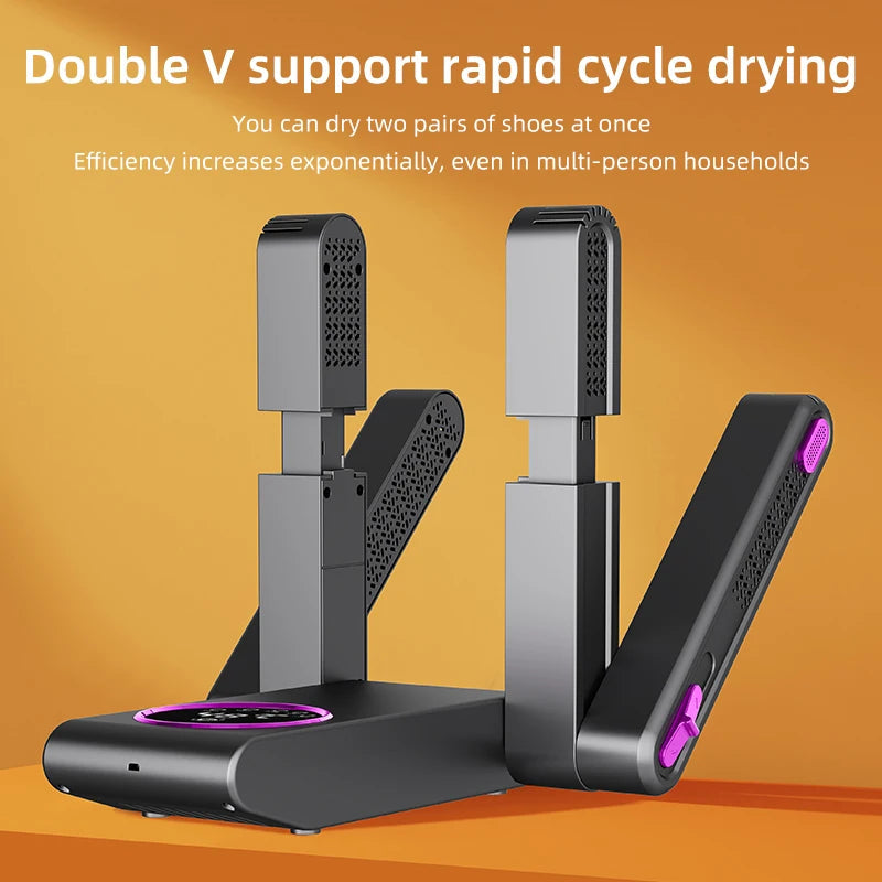 2025 Intelligent Electric Shoe Dryer Timer Adjustable Dryer Quick Drying Deodorizing Sterilizing Shoe Dryer Shoe Warmer Heater DealNede™