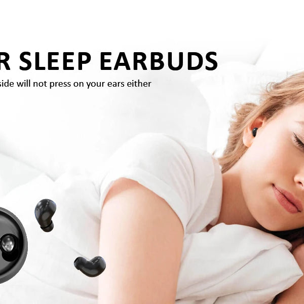 SK26 Bluetooth 5.4 Wireless Earphones Small Earbuds Sleeping Sport Invisible Headphones Bass Sound Quality Headset Sliding Cover