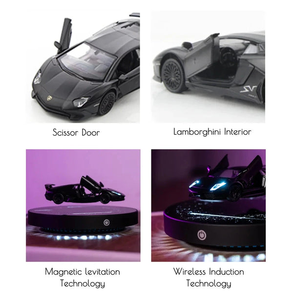 Magnetic Levitating Car with Metal Base 360° Free Rotation DealNede™