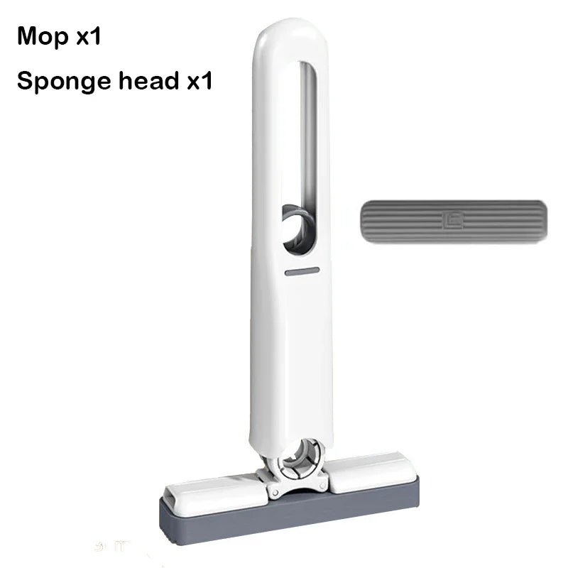 Handheld Mop Multifunctional Small Desktop Mop Handheld Hands-free Washing Sponge Kitchen Hands Free Sponge Absorbs Water Mop DealNede™