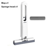 Handheld Mop Multifunctional Small Desktop Mop Handheld Hands-free Washing Sponge Kitchen Hands Free Sponge Absorbs Water Mop DealNede™