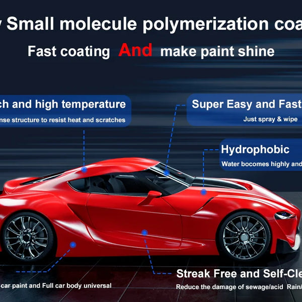 Car Ceramic Nano Coating Liquid Coatin Nano Crystal Hydrophobic Layer Polishing Paint Coating Agent Car Polish Nanos Coatings