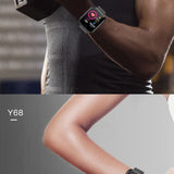Y68 Smart Watch Heart Rate Oxygen Blood Pressure Monitor DealNede™