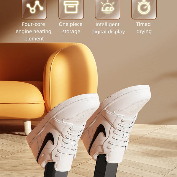 2025 Intelligent Electric Shoe Dryer Timer Adjustable Dryer Quick Drying Deodorizing Sterilizing Shoe Dryer Shoe Warmer Heater DealNede™