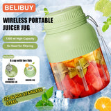 500/1300ML Electric Juicer Cup 6 Blades Blender Milkshake Machine USB Portable Fruit Milk Mixing Tool Mini Fresh Juice Blender DealNede™