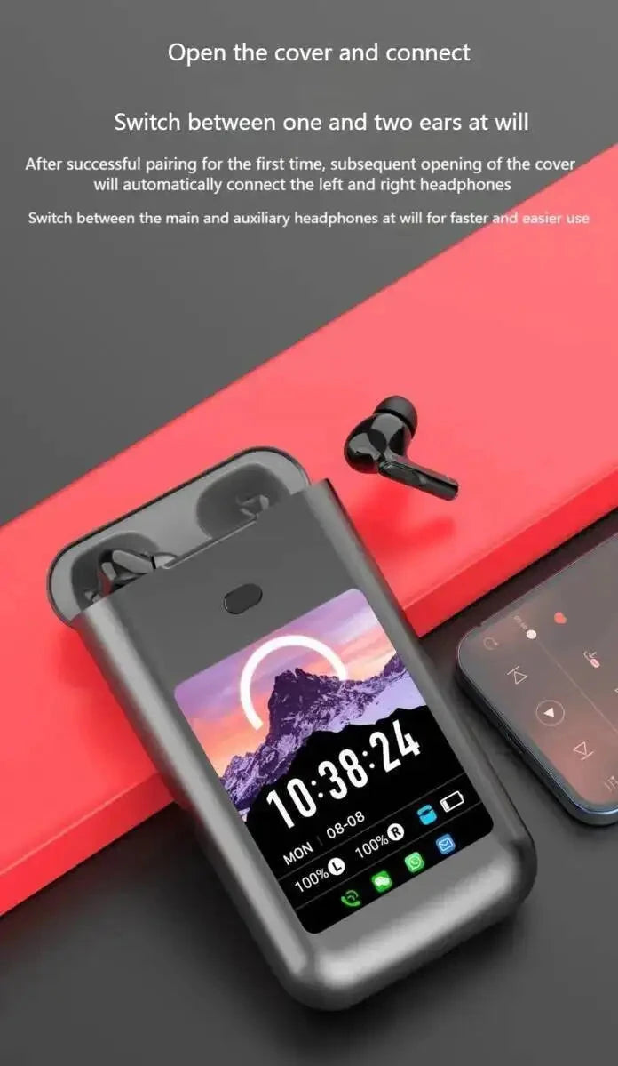 AI Translation Headphones Travel Essentials Bluetooth In-Ear Headset DealNede™