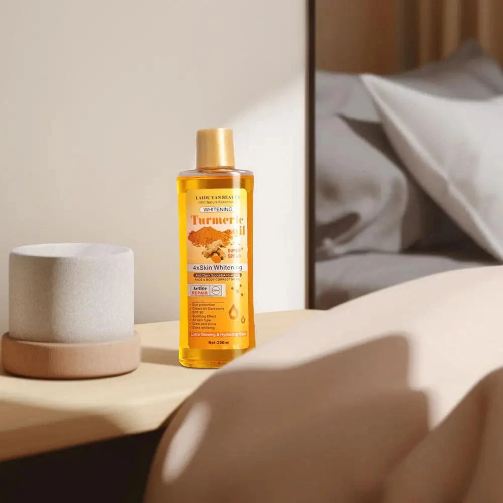 200ml Turmeric Essential Oil for Face & Body Moisturizing Hydration DealNede™