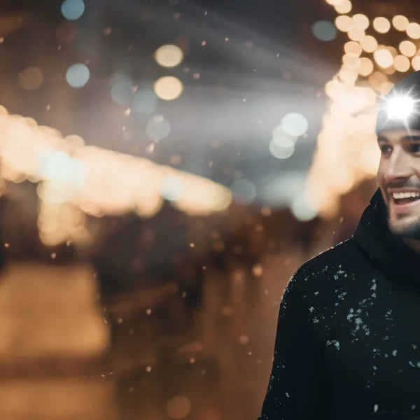 Night Run Marathon Night Fishing Bluetooth LED Light Warm Cap USB Rechargeable Music Knitted Cap 3 Gear Light Adjustment Cap DealNede™