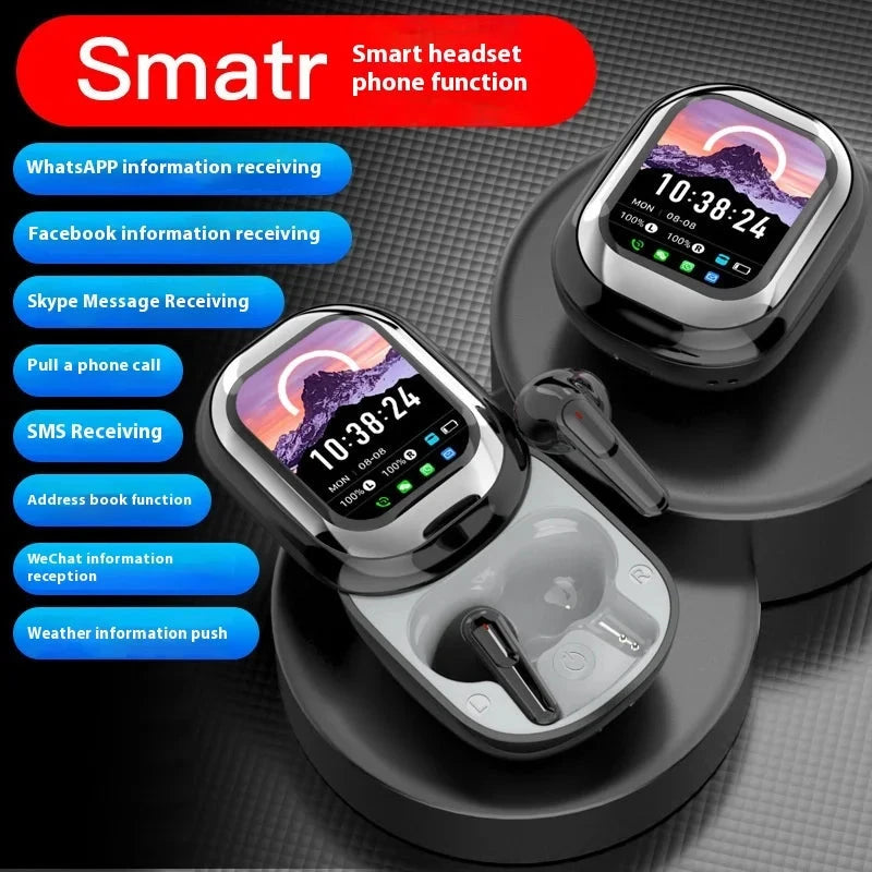 AI Translation Headset 2025 Wireless Bluetooth Smart Touch Earbuds DealNede™