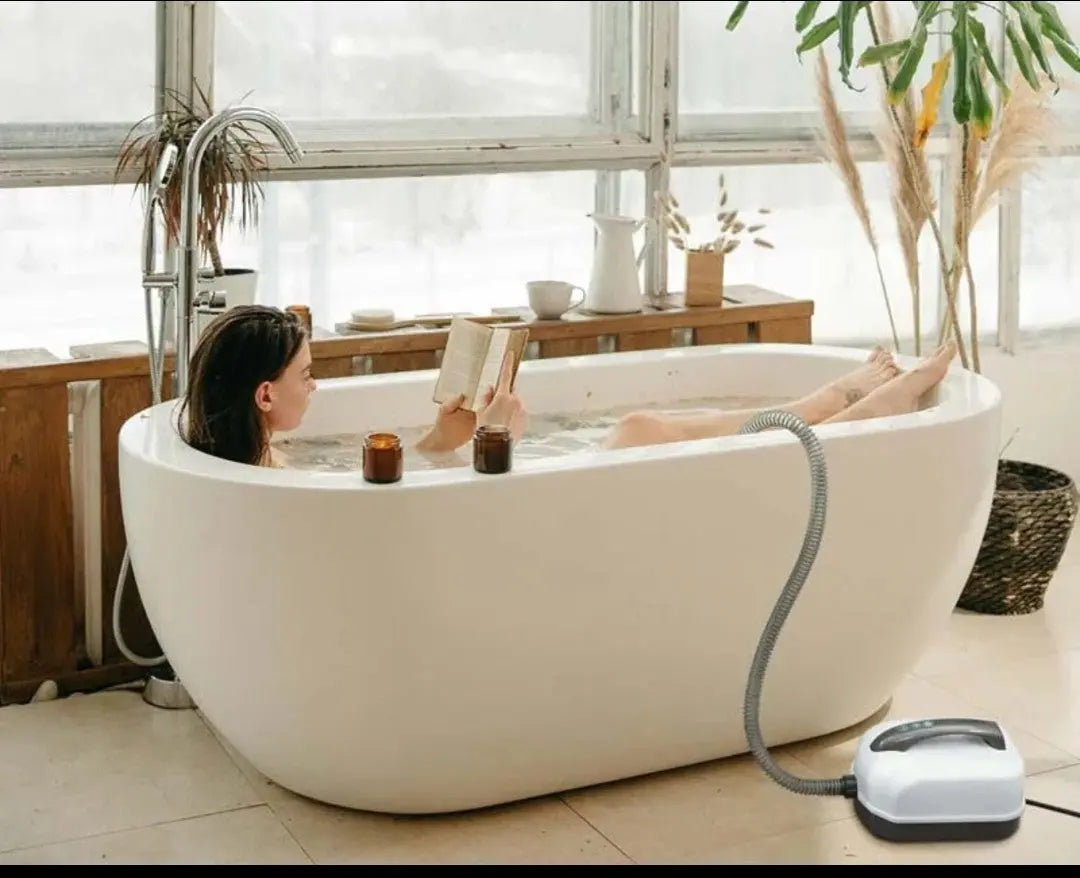 🛁 Home‑Spa Bubble Bath Mat – Electric, Non‑Slip Massage Mat with Remote Control & Pillow DealNede